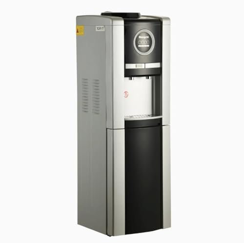 Dispensador de Agua Fría y Caliente con Filtro de 5 Etapas y Mini Nevera – Purificador 3 en 1 para Hogar y Oficina, Agua Instantánea y Almacenamiento Integrado
