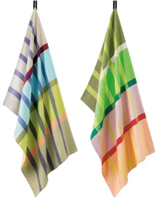 Remember Trockentücher Set Nr 1, 50 x 70 cm – Küchentücher aus Baumwolle im Design Set, saugfähige Geschirrtücher für Küche und Haushalt (Nr. 24)
