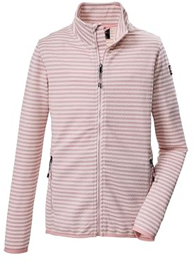 killtec Mädchen Strickfleecejacke/Fleecejacke mit Stehkragen KOS 117 GRLS KNTFLC JCKT