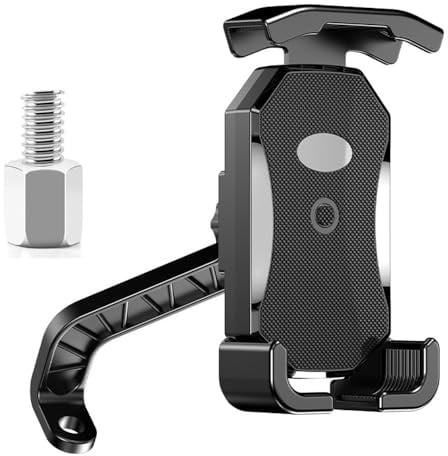WpTrick Porta Cellulare Moto per Yamaha Tracer 7 / GT, Supporto Telefono Scooter Porta Mobile Manubrio Operazione a Una Mano Antivibrazione Robusto,B