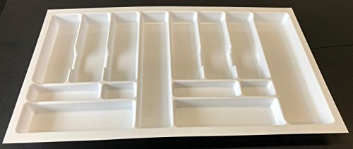 Kitchen Cutlery Tray PRO by REJS (830mm x 490mm - to FIT A 900mm Drawer, White)