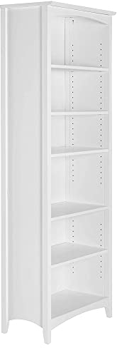Camaflexi Shaker Style Bücherregal, Kiefer, Weiß, 72