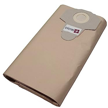 Distri+ - Sac aspirateur pour Aquavac/Goblin Gusty 30 / Pro 350. - Pochette de 5 Sacs Papier