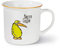 Nici 45025 Tasse Before/After coffee, Porzellan, 1 Stück (1er Pack)