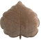 Nicole Knupfer Blatt Plüsch Kissen Pflanze Dekokissen weichem Spielwaren 3D Plüschtier Geburstagsgeschenke Zierkissen (Khaki,50CM)