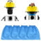 4 Pcs For Guild Cloth Filter For 16-30L Wet/Dry Vacuum Cleaners 950135 Blue Accessories