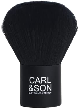 CARL&SON Make-up-Puderpinsel; Hergestellt aus synthetischen Borsten; Weich und langlebig; Unisex; 40g