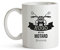 CADEAUX.COM - Mug Personnalisé En Céramique - Motard/Message + Prénom - Résiste Au Micro-ondes Et Lave Vaisselle - Idée Cadeau Personnalisé - Cadeau Noel