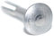 Lot de 10 vis de carrosserie M8 x 160 avec collet carré DIN 603 A2 en acier inoxydable