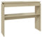 vidaXL Konsolentisch Konsole Beistelltisch Flurtisch Sideboard Ablagetisch Wandtisch Frisiertisch Schminktisch Sonoma-Eiche 102x30x80cm Holzwerkstoff