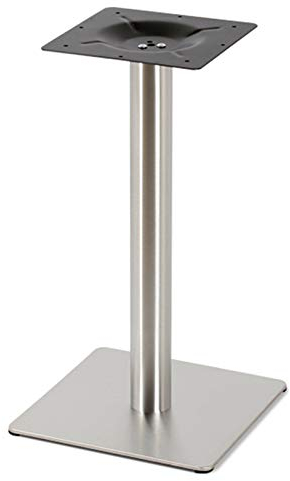 Futchoy Edelstahl Tischgestell Tischfuß Edelstahl Untergestell Edelstahl Quadratisch Tischgestell Untergestell Höhe 72cm für Stehtisch Messetisch Bistrotisch