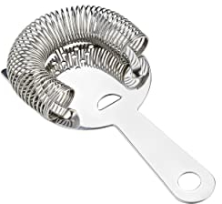 LEONE | Strainer Professionale da Barman per Cocktail e Bevande in Acciaio Inox Colino per Shaker Lavabile in Lavastoviglie