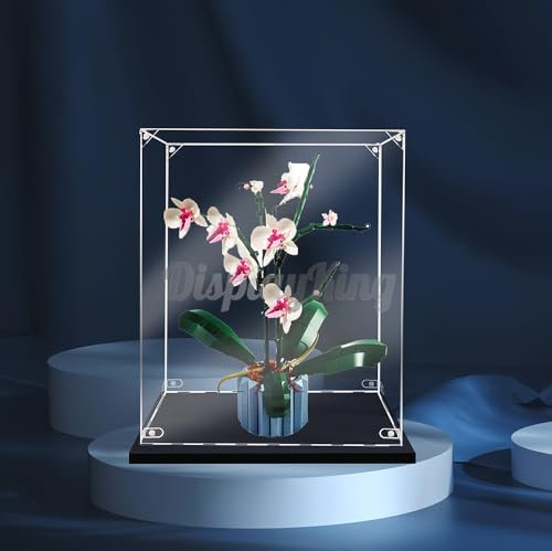 Acrylic display case for Lego Orchid 10311 (Lego Set is not Included) (No Background)