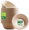 50 Pack Disposable Paper Bowls, Biodegradable and Compostable, Environmentally Friendly Disposable Bowls, Perfect for Party and Picnics (12 oz)