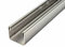Glaszentrum Hagen - 2440x15x9 mm U Edelstahl Wandprofil - Bodenprofil - Einsatzprofil für Duschen