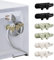 6 pezzi Organizer Cavi Elettrodomestici Sonwaha Ferma Cavi per Cucina,Coccodrillo Avvolgicavo per Appliance Cable Management per Mixer Tostapane Cooker Air Fryer