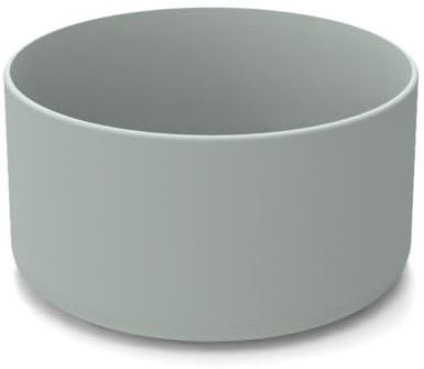 Gteller 2 Stück umweltfreundliche, rutschfeste Silikon-Untersetzer für Stanley 850 ml 1,134 ml Becher/Flasche (75 mm, Grau)