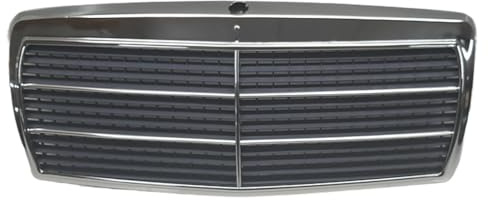 Passend für Mercedes W201 190er Grill Kühlergrill Frontgrill Glänzend Chrom