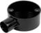 Electrical Conduit System, 20mm Black PVC, Boxes, Bends, Tees and Accessories (20MM END BOX BLK)