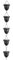 Glorlliant Rain Chains, 3.3FT(100CM) Length Rain Catcher Garden Ornament, Acorn Rain Chain 6 Cups, Rain Chain Gutter, Rain Chains for Gutters, Rain Chain Cups To Replace Gutter Downspout,Divert Water