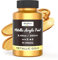 Nicpro Metallic Gold Acrylfarben, 250 ml große Blattgoldfarbe, ungiftig Acrylfarbe, lichtecht, Bastelfarbe für Metall, Holz, Ton, Stoff, Leinwand, Möbel, Kunsthandwerk und Künstlerbedarf
