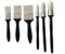 lot Set de 6 pinceaux universels,Plat et a rechampir idéals pour Peindre Tous Vos Supports, en intérieur et extérieur