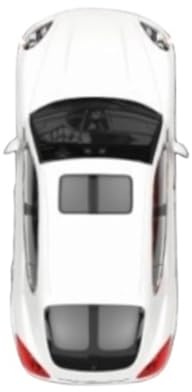 Kompatibel für Hyundai I10 2010 2011 2012 2013 Autozubehör Lichter Shell Scheinwerferabdeckung Scheinwerferlinse Auto Shell Cover(1pcs Left and Right)