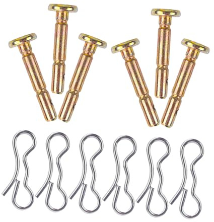 TOYANDONA 6sätze Scherstifte Für Schneefräsen Stiftsatz Aus Ersatzteile Für Schneefräsen Scherstiftsatz Schneekehrmaschinenzubehör