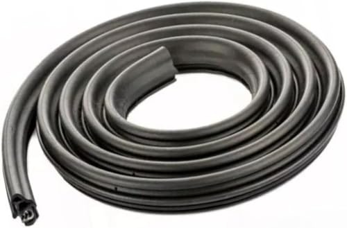 Türdichtung Gummidichtung 7E0837911B Links Fahrerseite | Kantenschutz Fensterdichtungen Dichtungsleisten für V..W Transporter V T5 4 Meter Schwarz