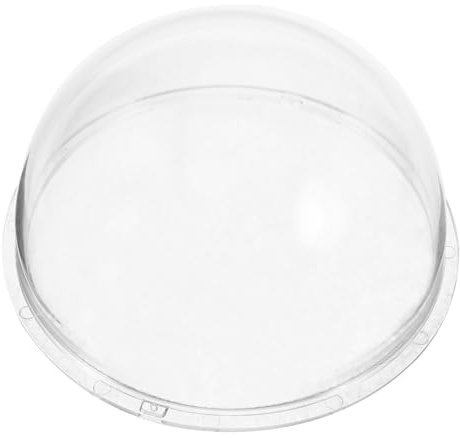 FOMIYES 3. 1 Inch Clear Acrylic Camera Dome Cover: Waterproof Ball Cover - Heightened Surveillance Security Camera Dome for Indoor/outdoor