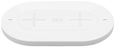Juice Wireless QI Compatible Mobile Phone Charging Duo Pad, iPhone, Samsung, Huawei, Sony, Microsoft, Google, 10W, White