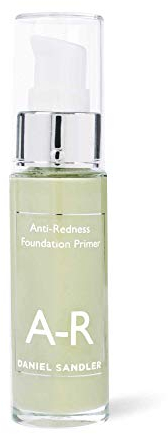 Daniel Sandler ANTI REDNESS FOUNDATION Makeup Primer für Gesicht, Hals & Dekolleté – 35ml, Beauty Primer, Farbkorrektor für Rötungen, Akne-Pickel & Rosazea, Grüner Farbkorrektor