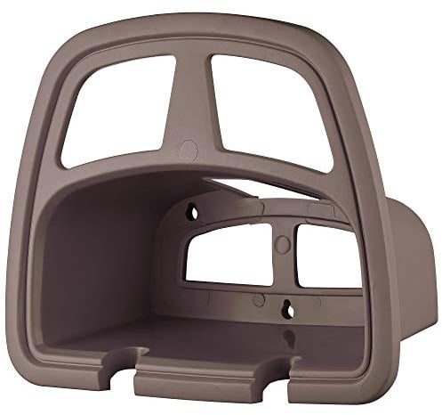 DF OMER Plastic Garden Water Hose Holder | Wall Mount Hose hanger with Storage Compartment Fits 150 ft. Hose – 10x5x5 in. Weatherproof Hose Rack Hanger for Outside with Shelf for Garden Equipment