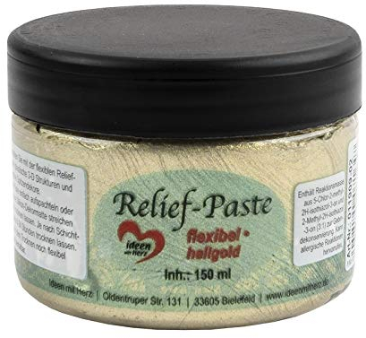 Ideen mit Herz - Pasta flessibile per rilievi, 150 ml (oro chiaro)