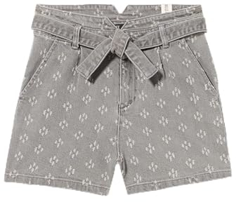 IKKS Jungen en Jean Motif Déchiré Xu26064.94 Shorts, Hellgrau, 176
