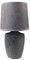 Arnusa Tischlampe aus Keramik Beton-Optik Grau kleine Nachttischlampe Beistelllampe 15x30 cm ohne Leuchtmittel