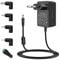 18V 1A Netzteil EU Stecker 100-240Vac AC an DC Power Adapter 18W Stromkabel für Gleichstromeingang 18Volt 100mA-1000mA 0.5A 500mA 0.7A 700mA 0.8A 800mA 1A 1000mA, mit 5 Steckerspitzen.