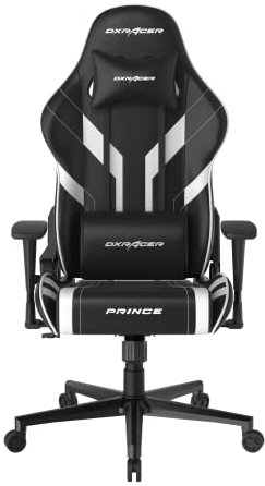 DXRacer Racer Modell P, Gaming Stuhl, OH-PM88 (schwarz-weiß)