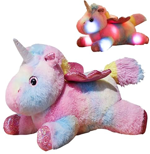 MZSX Plüsch Classic - 28cm - Flauschiges Plüschtier - LED-Spielzeug - Kuscheltier für Kinder - Schmusetier für Kuscheltierliebhaber - Original Plüsch sitzend - Schmusetier