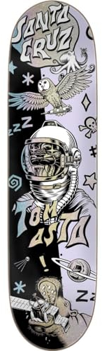 Santa Cruz VX Skateboard-Deck Asta Fever Dream Schwarz/Lila, 20,3 cm