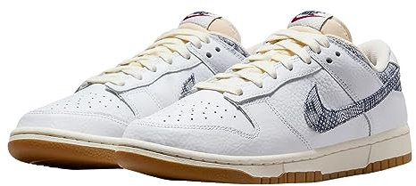 Nike Herren-Basketballschuh, Weiß/Midnight Navy-Gym Red, 39 EU, White Midnight Navy Gym Red, 40 EU