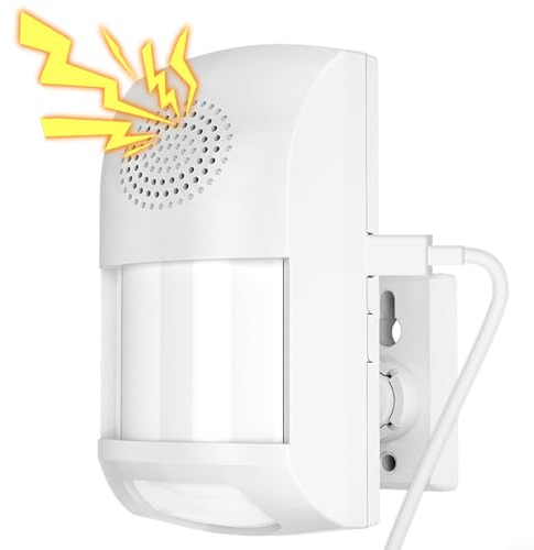 SPORTARC Infrarot-Sensor-Alarm, intelligenter Bewegungsmelder, für Tuya intelligenter WLAN-Ton- und Lichtalarm, BT, drahtloser Sicherheitsalarm