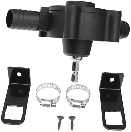 Gadpiparty Selbstansaugende Elektrische Bohrmaschinenpumpe Für Flüssigkeiten Tragbare Wasserpumpe Für Öl Diesel Und Wasser Installieren Leicht Und Kompakt