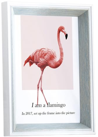 marysgift Holzrahmen 15x20 Holz Bilderrahmen für Diplomdokumente und Urkunden Wandmontage Desktop - Naturholz Fotorahmen (XK00203,8)