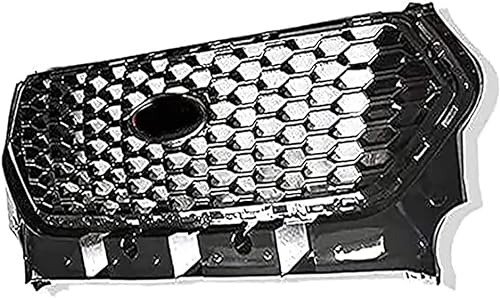 fengSUOM Front- und Kühlergrill Für Ford Escape Kuga 2015 2016 2017, Front Bumper Radiator Grille Stoßstange Kühlergrill Grill BelüFtungsdeckel Verkleidung