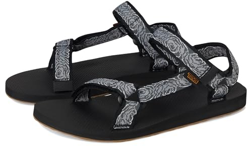 Teva Herren Original Universal Sandals, Archive Top Black/Grey, 43 EU