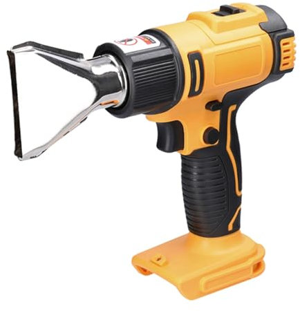 Heißluftpistole, Heißluftpistolen-Set mit 4 Düsen, Tragbare Wärmeschrumpffolien-Backpistole, Heißluftpistole für Schrumpfschläuche, Kabellose Heißluftpistole Zum Basteln,