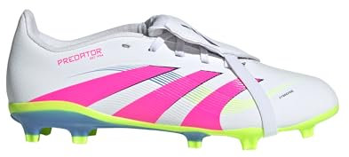 adidas Predator League Fold-Over Tongue Firm Ground Boots Kids, White