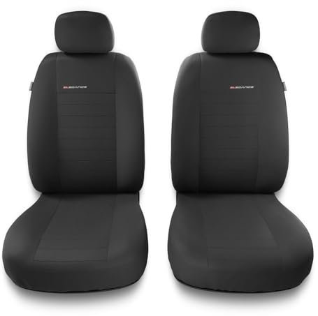Mossa - Universal Sitzbezüge Auto kompatibel mit FIAT Panda II, III (2003- ) - Autositzbezüge Schonbezüge für Autositze - 2UNE-4