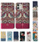 Tirita Personalised Wallet Phone Case for iPhone 6 Plus & 6s Plus With Card Holder – Leather Flip Case or Cover With Custom Name – Cute Personalised Gift for Women [03. William Morris Floral Red]